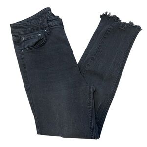 CLOSET CLEAR OUT! Wild fable - Black Frayed Hem skinny Jeans - size 10